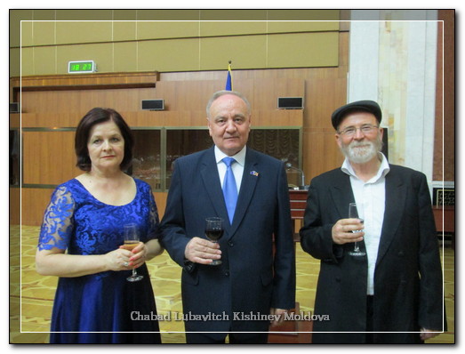 President of Moldova Meets New Chief Rabbi