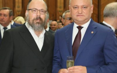Rabbi Meets Moldovan President