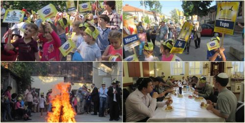 Hundreds of Moldovan Jews: men, women and children. Took part in the Lag B’Omer events